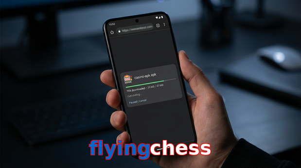 Main screen of Flyingchess apk page for PK players